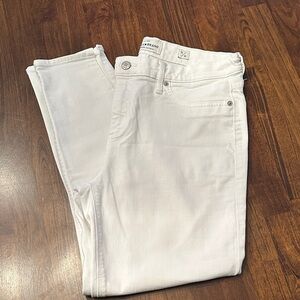 Lucky Brand White Ankle & Cropped Jeans